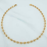 Tobillera Gc 2.7 g / 24.5 cm / 3.37 mm Oro Amarillo 18K
