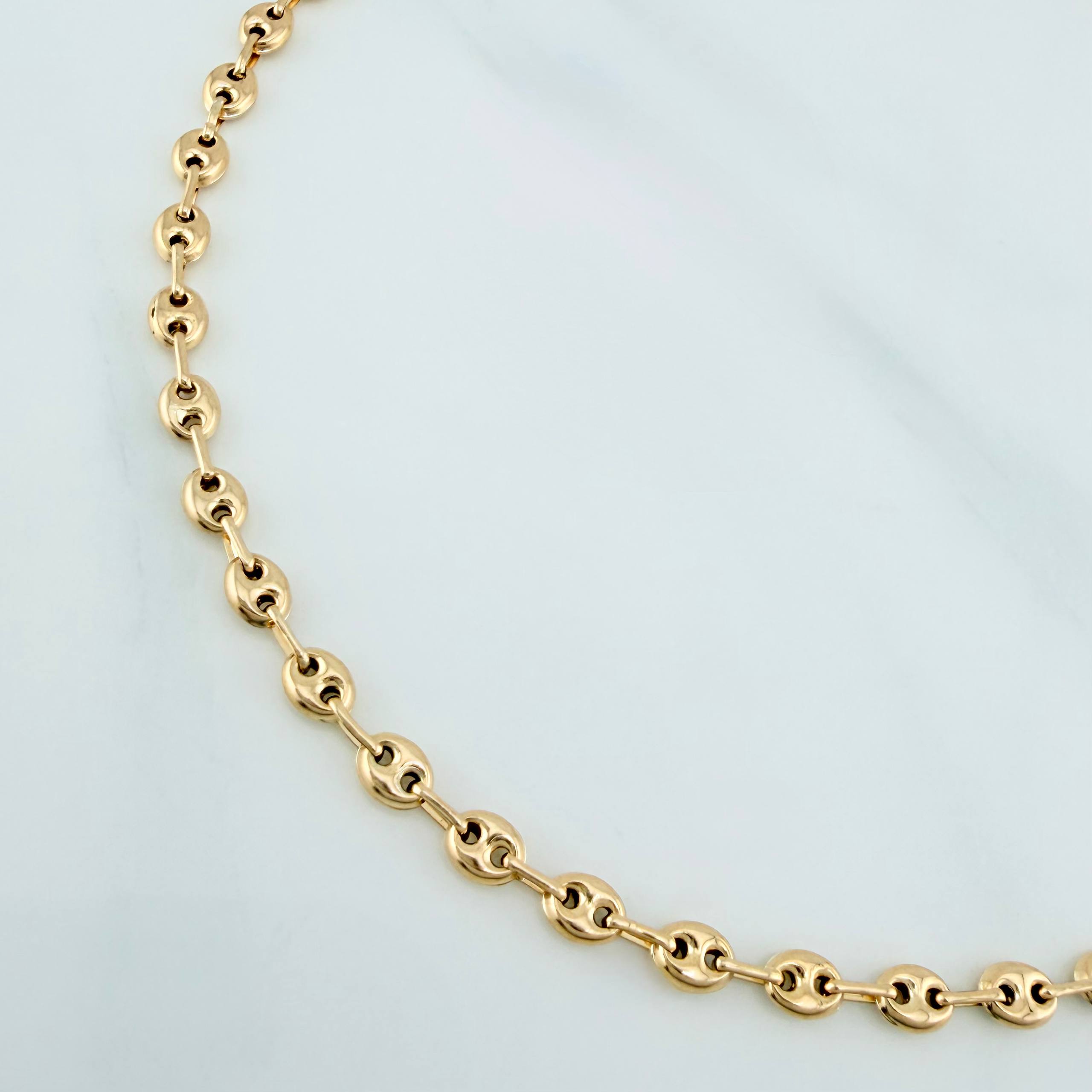 Tobillera Gc 2.7 g / 24.5 cm / 3.37 mm Oro Amarillo 18K