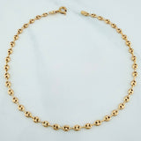 Tobillera Gc 2.8 g / 26.9 cm / 3.35 mm Oro Amarillo 18K