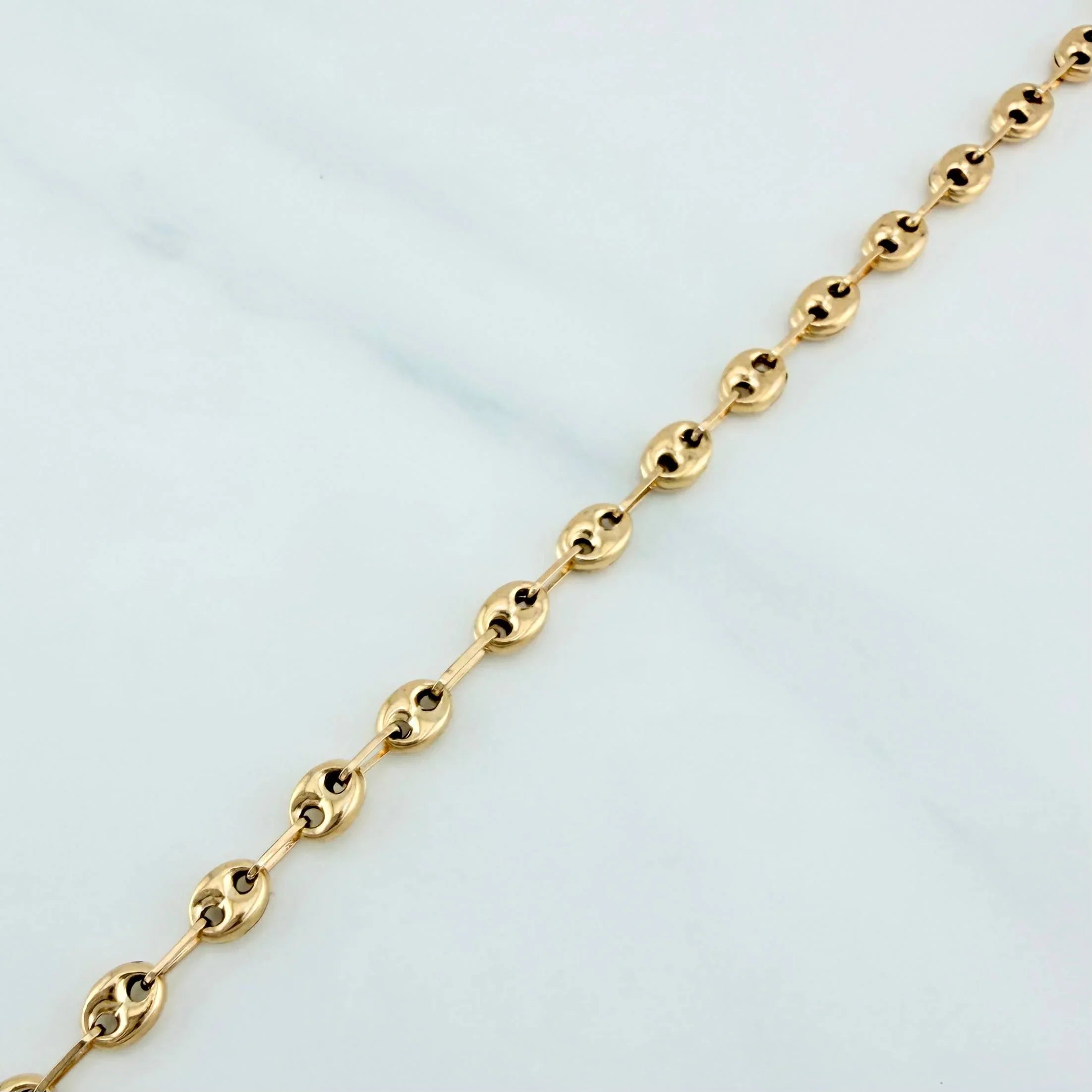 Tobillera Gc 2.25g / 25.5cm / 3.3mm Oro Amarillo 18K