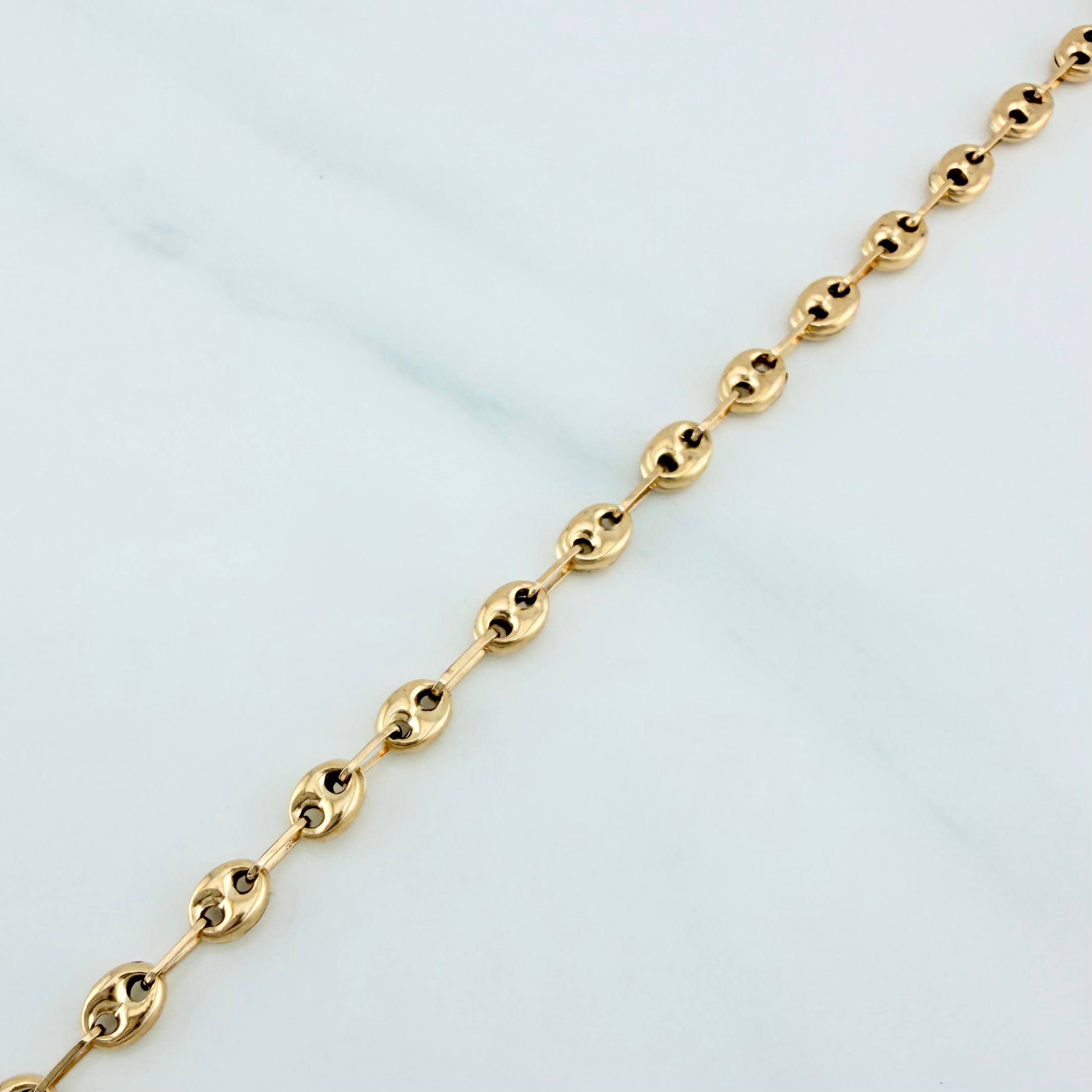 Tobillera Gc 3.1 g / 25.5 cm / 3.57 mm Oro Amarillo 18K