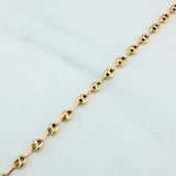 Tobillera Gc 2.45g / 26cm / 3.2mm Oro Amarillo 18K
