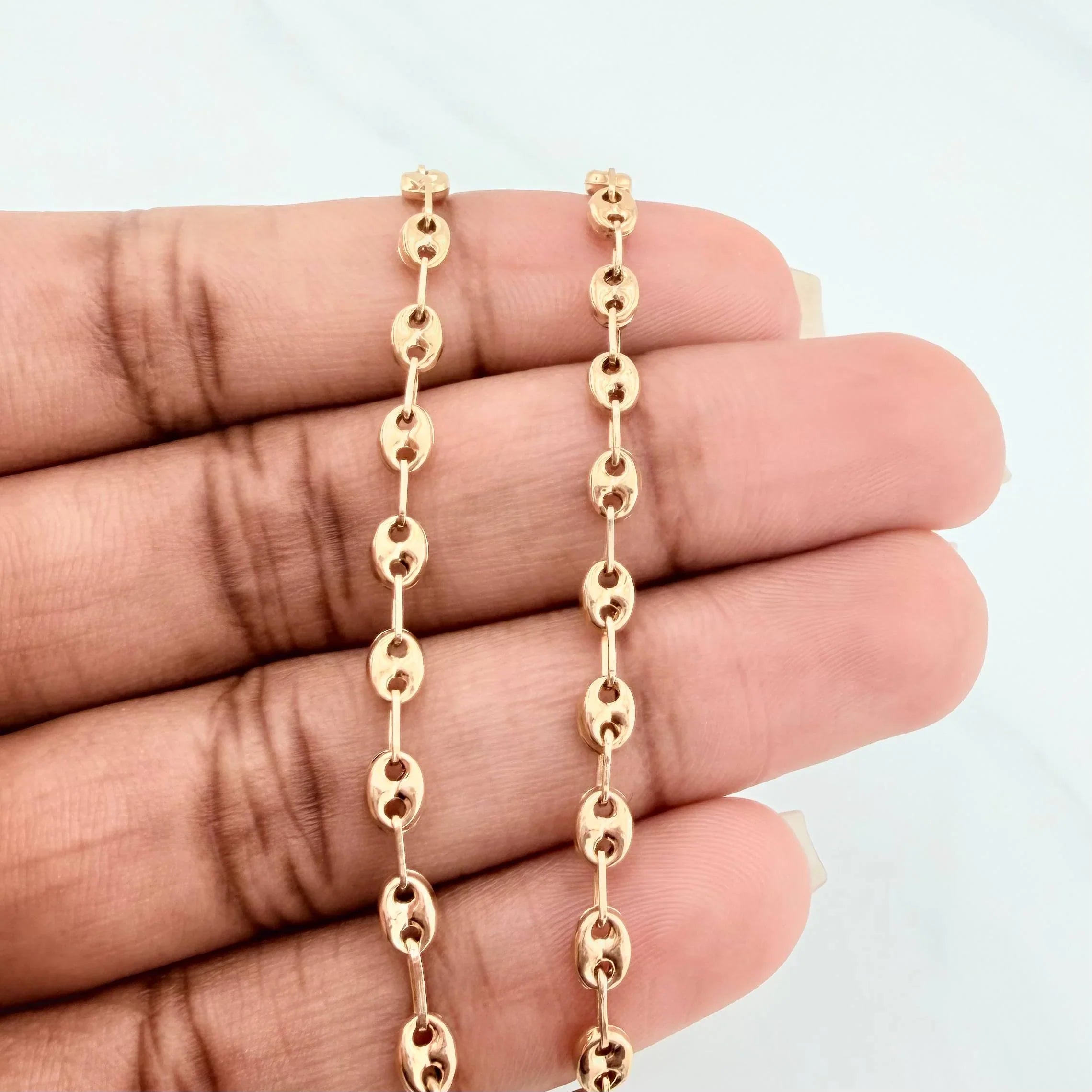 Tobillera Gc 2.6g / 26.5cm / 3.3mm Oro Amarillo 18K