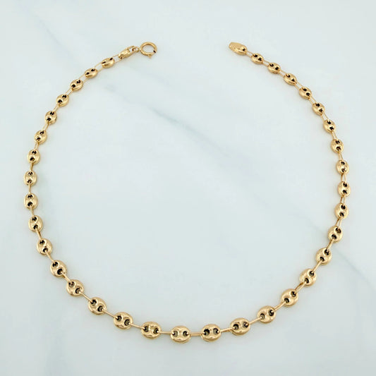 Tobillera Gc 2.6g / 26.5cm / 3.3mm Oro Amarillo 18K