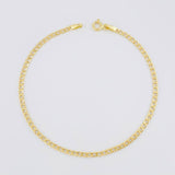 Pulso Cubano 0.95g / 19.4cm / 2.3mm Oro Amarillo 18K