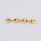 Herraje Retazo GC 0.6g / 3.4cm Tres Oros 18K