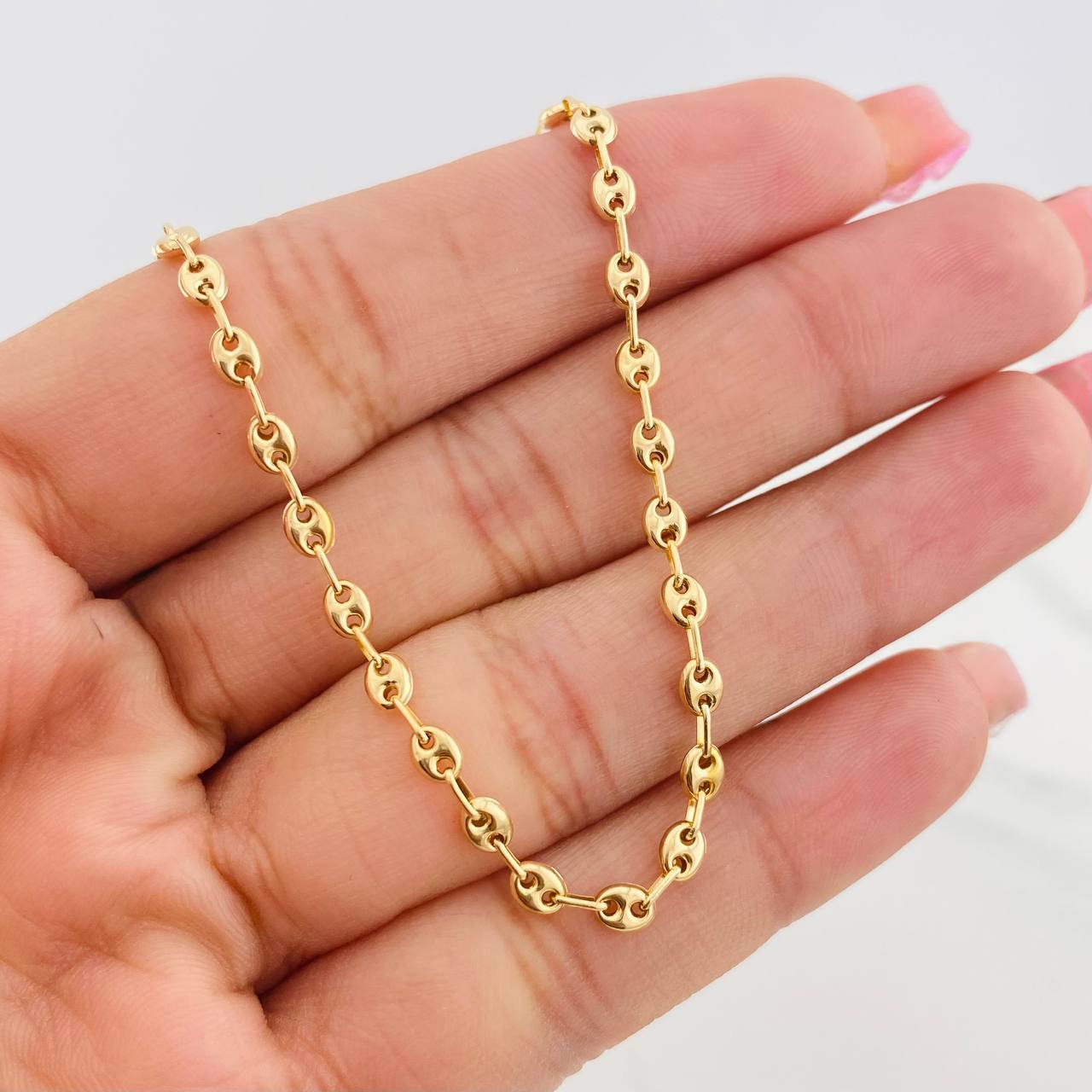 Cadena GC 5.05g / 50cm / 3.35mm Oro Amarillo 18K