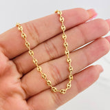 Cadena GC 5.05g / 50cm / 3.35mm Oro Amarillo 18K