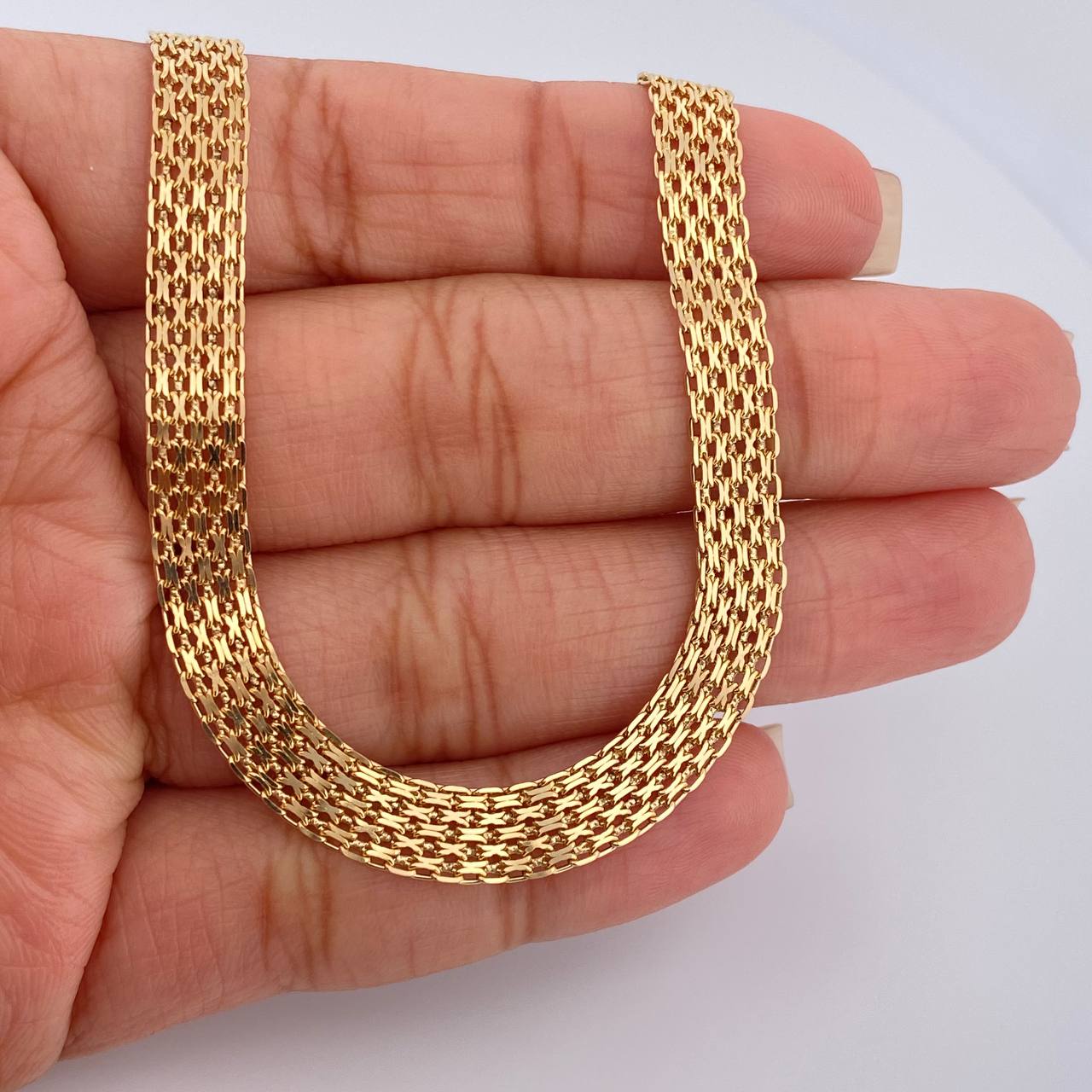 Cadena China 20.5gr / 60.5cm / 6.3mm Oro Amarillo +1 18K &