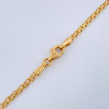 Cadena China 6.85gr / 60cm / 2.22mm Oro Amarillo +1 18K &