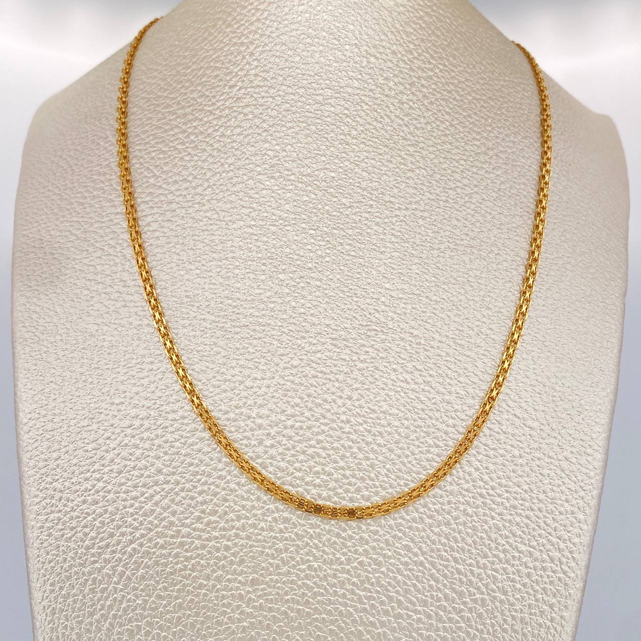 Cadena China 6.8gr / 60cm / 2.22mm Oro Amarillo +1 18K &
