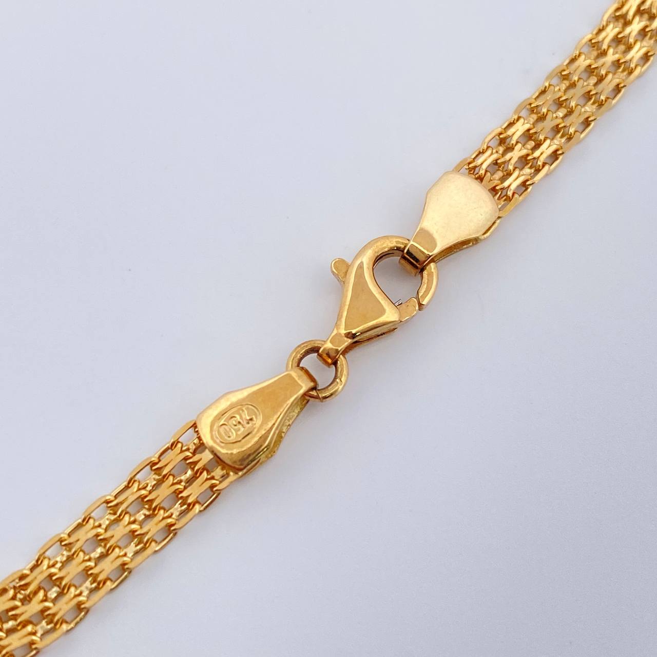 Pulso China 4.8gr / 19.5cm / 4.3mm Oro Amarillo +1 18K &