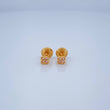 Topos Trebol 0.65gr / 3.4mm Oro Amarillo 18K %