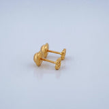 Topos Trebol 0.65gr / 3.4mm Oro Amarillo 18K %