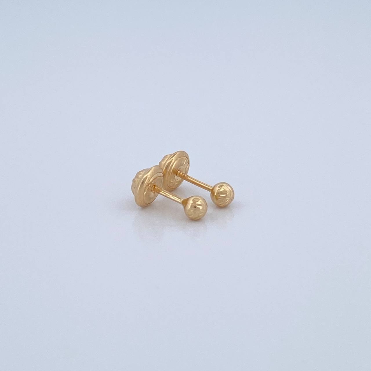 Topos Bola 0.45gr / 3mm Oro Amarillo 18K %