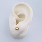 Topos Bola 0.55gr / 5mm Oro Amarillo 18K %