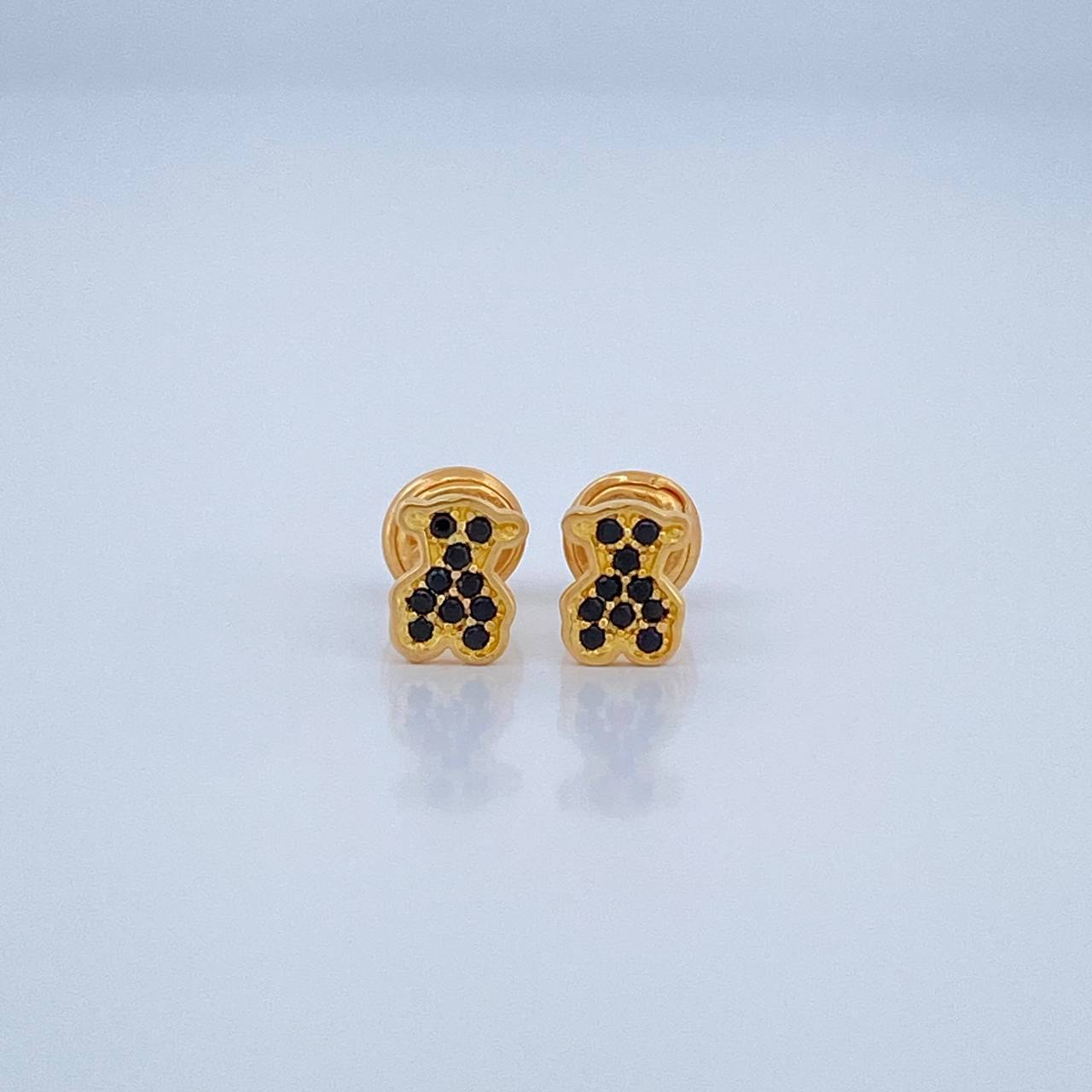 Topos Oso TS 0.9gr / 6mm Oro Amarillo 18K %