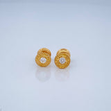 Topos BV 0.9gr / 6mm Oro Amarillo 18K %