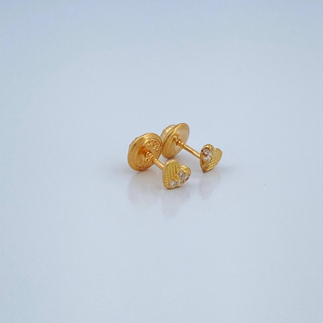 Topos Corazon 0.55gr / 4.4mm Oro Amarillo 18K %