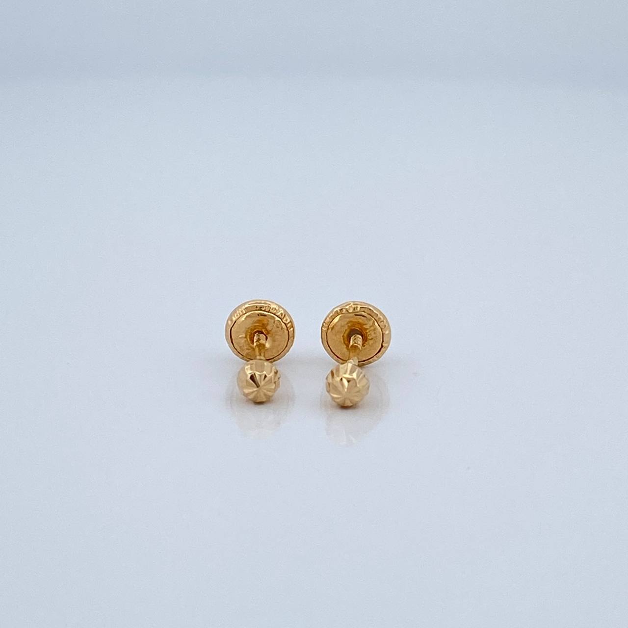 Topos Bola 0.45gr / 3mm Oro Amarillo 18K %