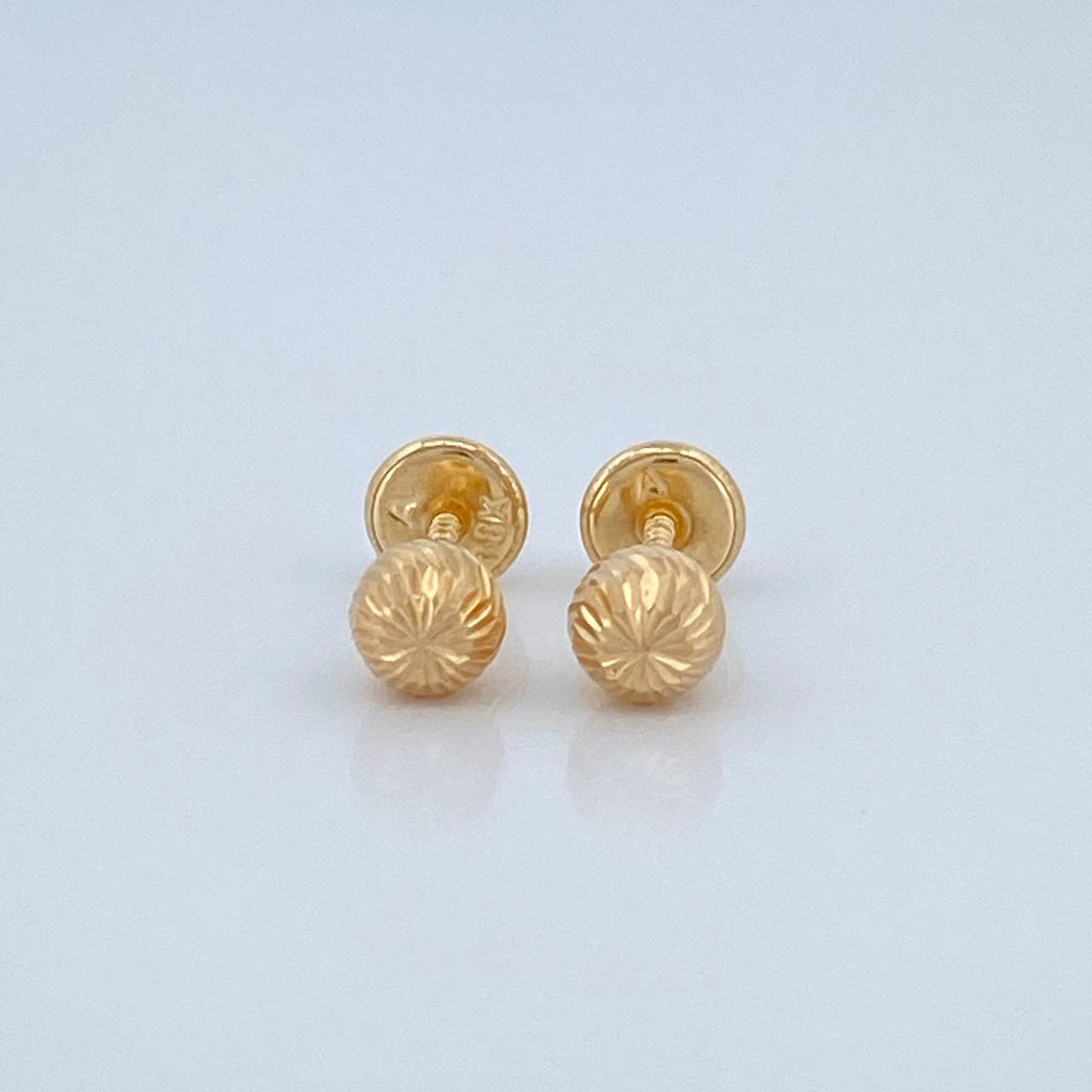 Topos Bola 0.6gr / 5mm Oro Amarillo 18K %