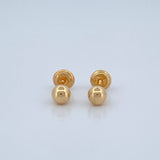 Topos Bola Lisa 0.5gr / 5mm Oro Amarillo 18K %