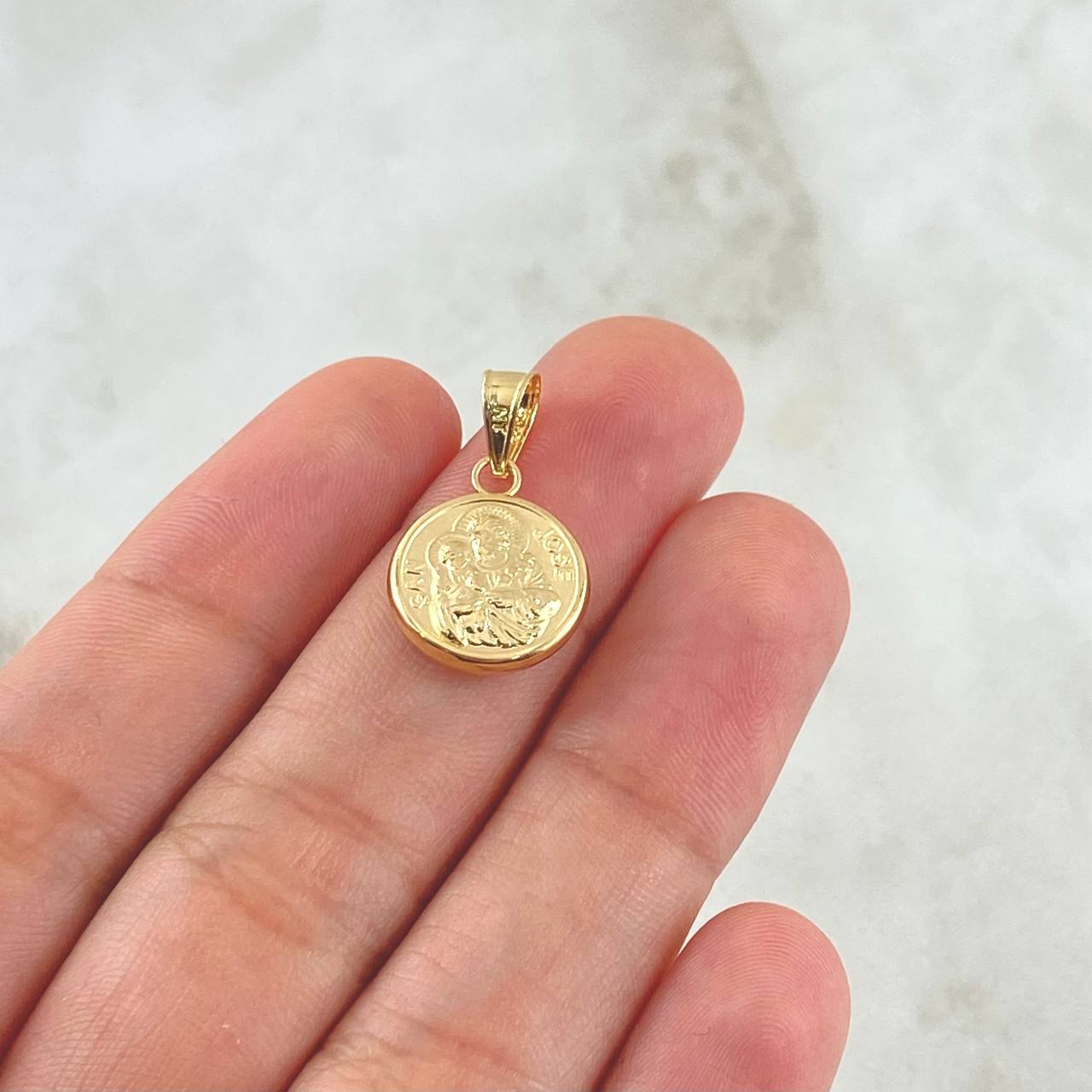 Dije San Jose 0.85gr / 2.1cm / Oro 18K