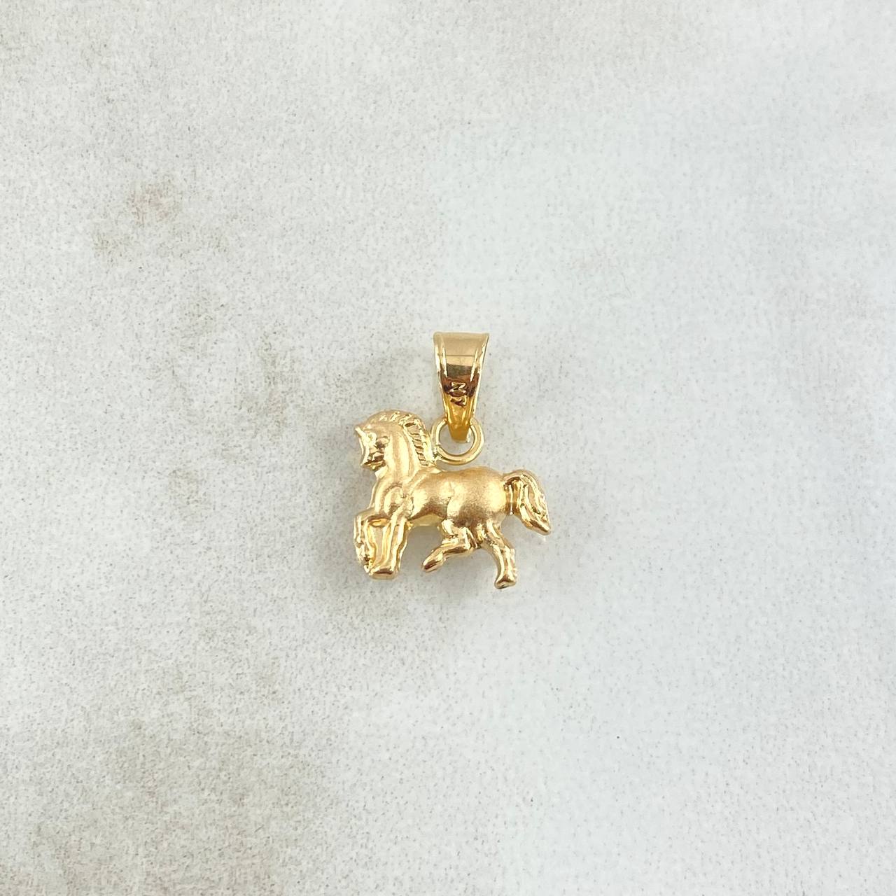 Dije Caballo 0.55gr / 1.3cm / Oro Amarillo 18K ©