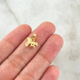 Dije Caballo 0.55gr / 1.3cm / Oro Amarillo 18K ©