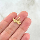 Dije Paloma 0.55gr / 1.3cm / Oro Amarillo 18K *