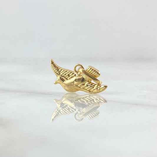 Dije Paloma 0.55gr / 1.3cm / Oro Amarillo 18K ©