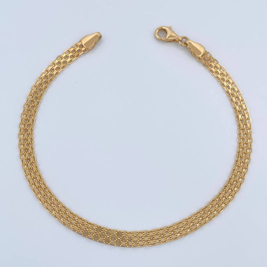 Pulso China 4.8gr / 19.5cm / 4.3mm Oro Amarillo +1 18K %