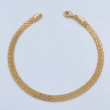 Pulso China 4.8gr / 19.5cm / 4.3mm Oro Amarillo +1 18K %