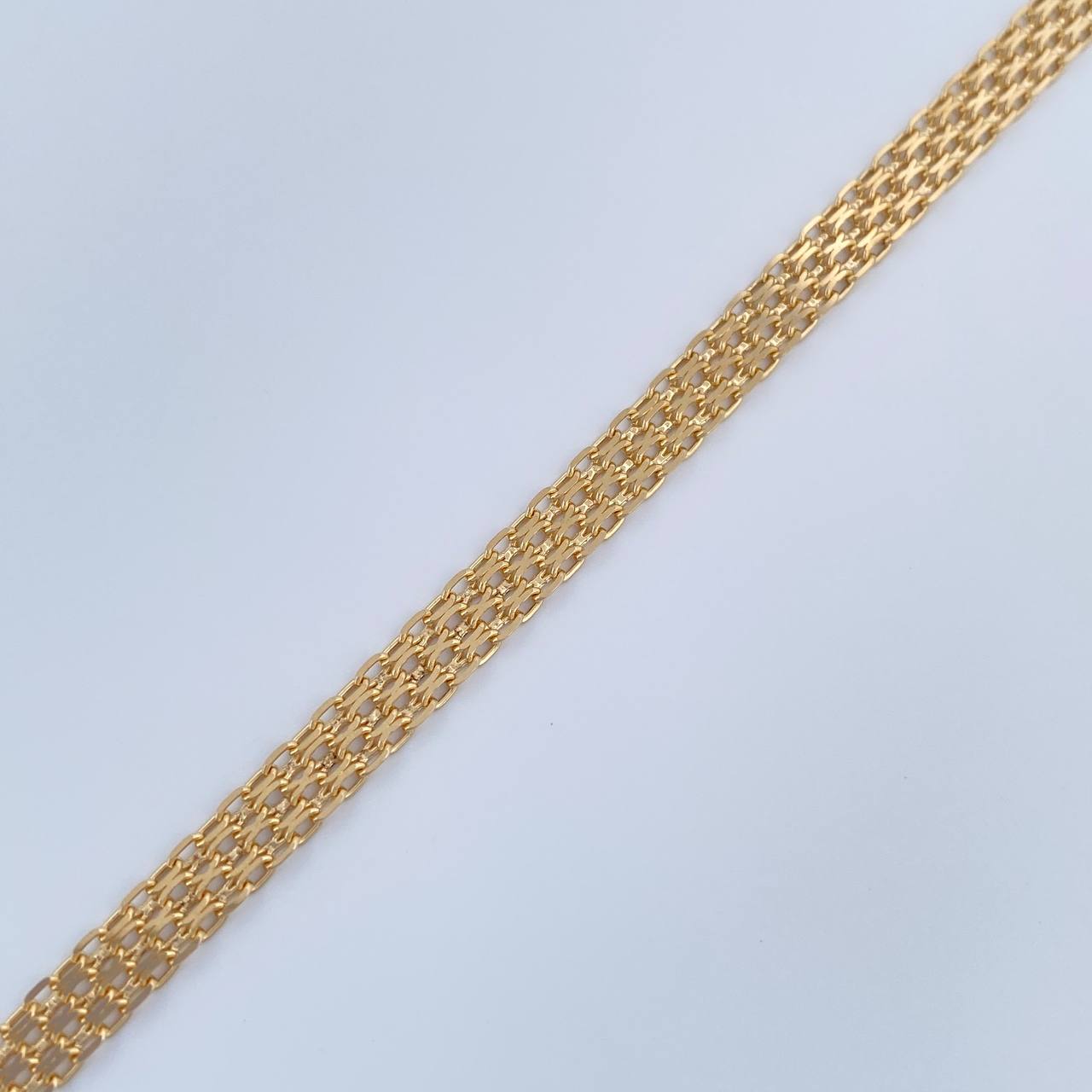 Pulso China 4.75gr / 19.5cm / 4.3mm Oro Amarillo +1 18K %