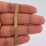 Pulso China 4.75gr / 19.5cm / 4.3mm Oro Amarillo +1 18K %