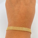 Pulso China 7.5gr / 19.8cm / 6.35mm Oro Amarillo +1 18K %