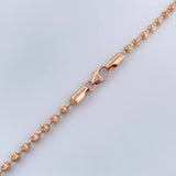 Cadena Militar 12.65gr / 51cm / 4mm Oro Rosa +3 18K %