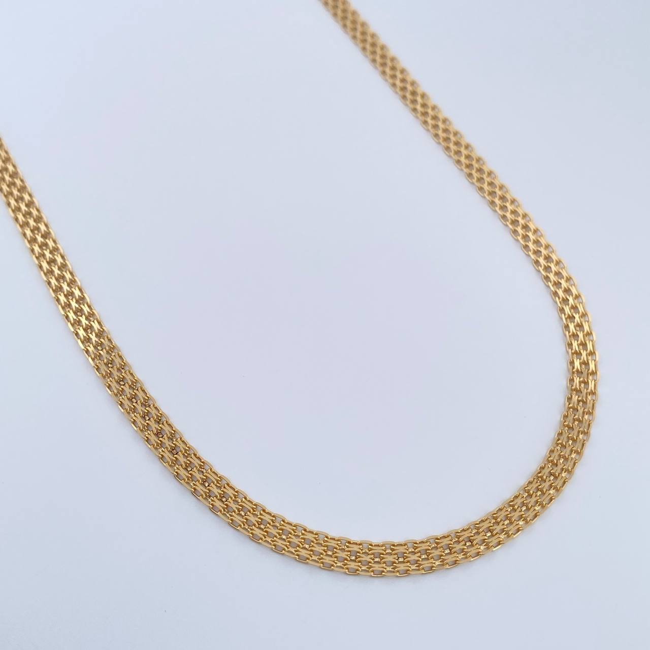 Cadena China 13.55gr / 60cm / 4.25mm Oro Amarillo +1 18K %
