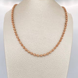 Cadena Militar 24.35gr / 60.5cm / 4mm Oro Rosa 18K %