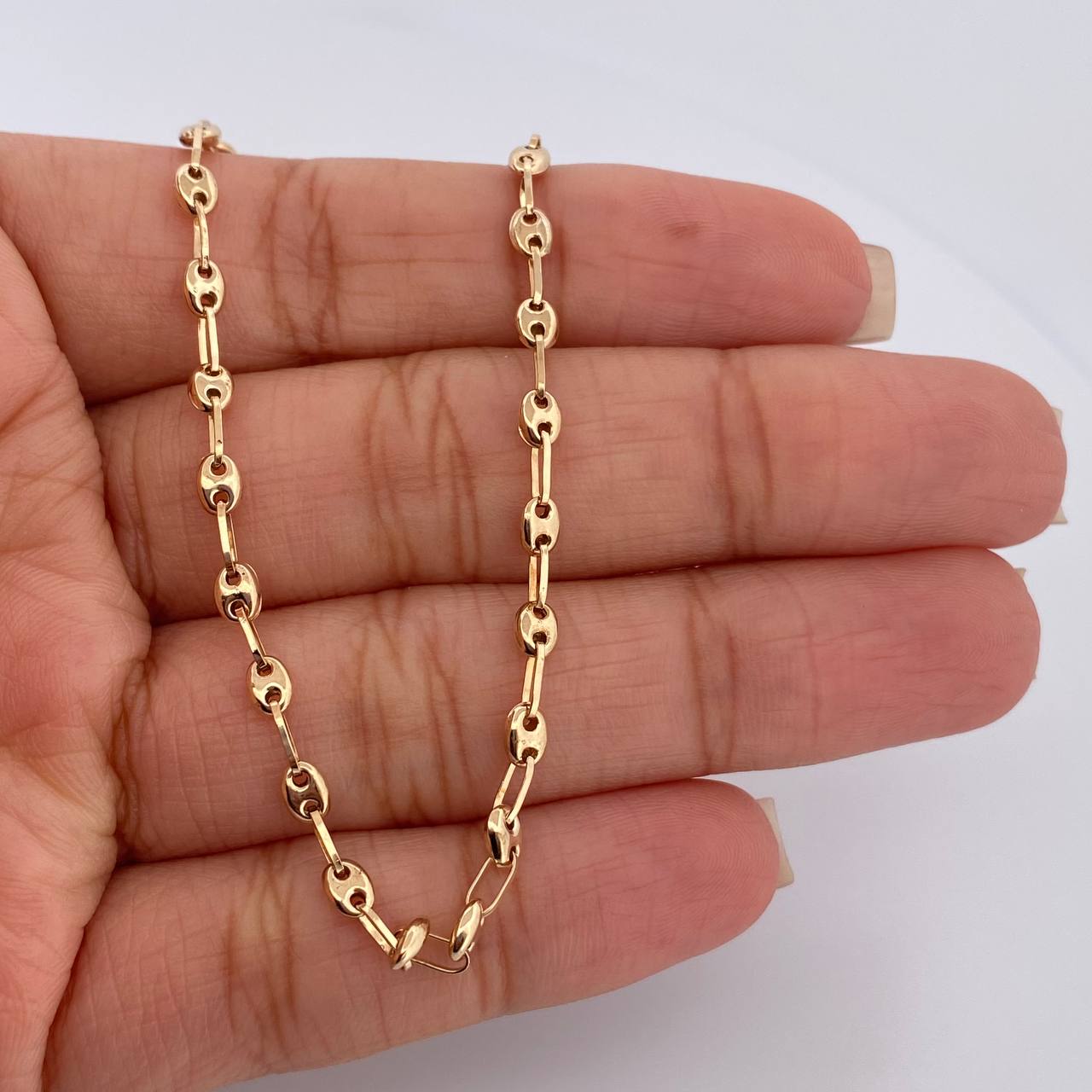 Cadena GC 4.85gr / 50.3cm / 3.1mm Oro Amarillo 18K %