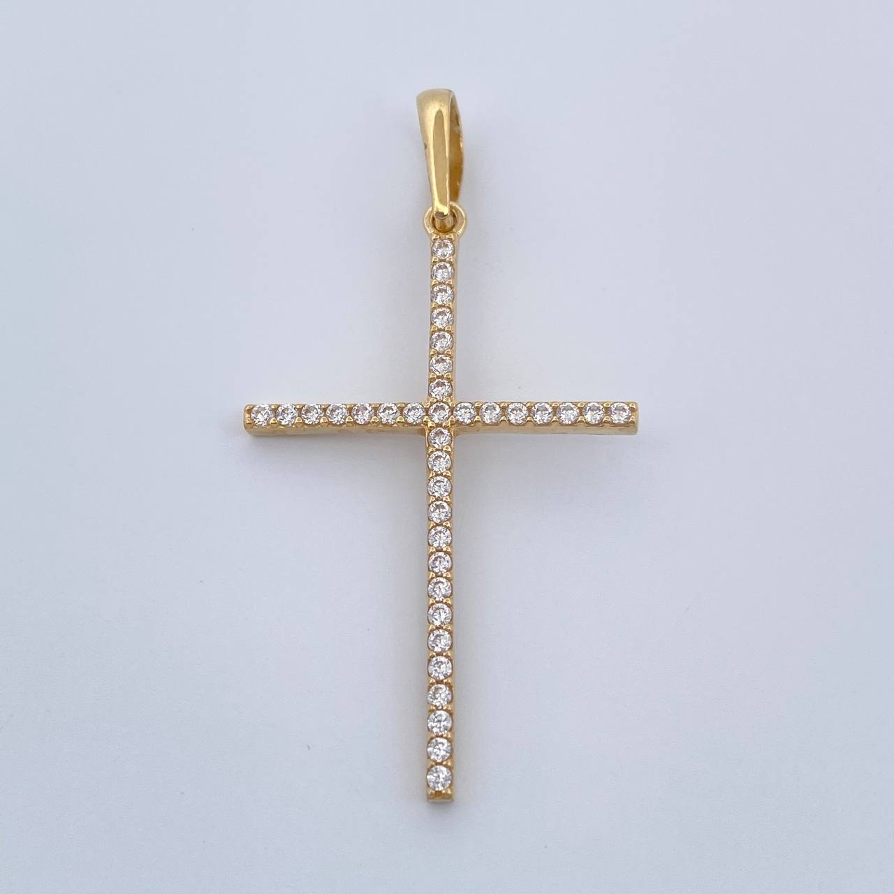 Dije Cruz 1.65gr / 4cm / Oro Amarillo 18K %