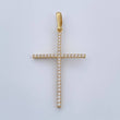 Dije Cruz 1.65gr / 4cm / Oro Amarillo 18K %