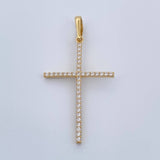 Dije Cruz 1.65gr / 4cm / Oro Amarillo 18K %