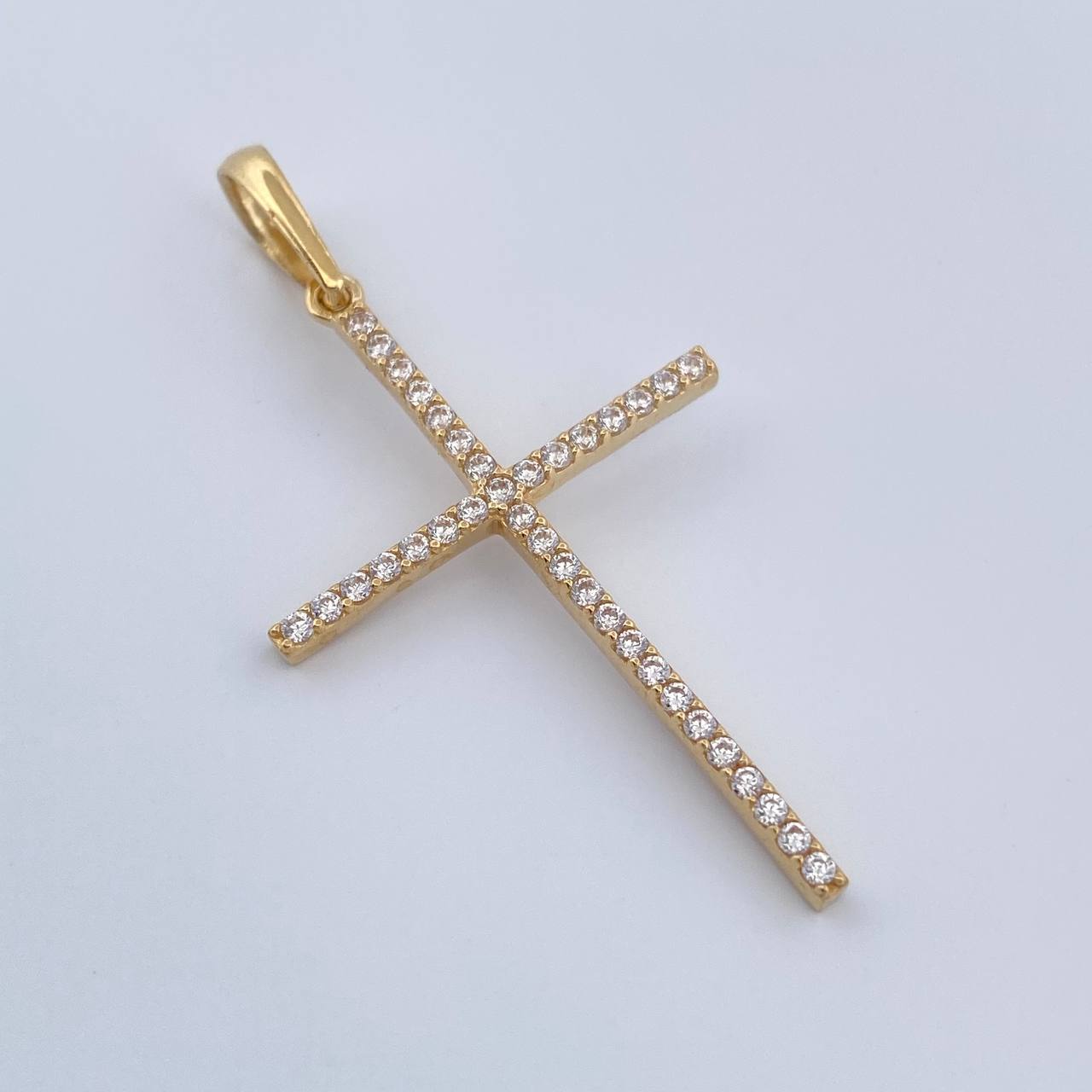 Dije Cruz 1.65gr / 4cm / Oro Amarillo 18K %