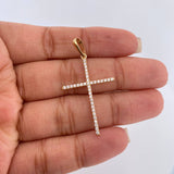 Dije Cruz 1.65gr / 4cm / Oro Amarillo 18K %
