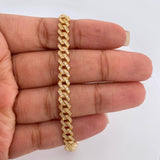 Pulso Cubana 12.15gr / 19.5cm / 5.6mm Oro Amarillo Nac.Esp. 18K %