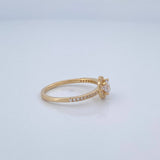 Anillo Churumbela Halo 2.1gr / T6 1/2 / Oro Amarillo 18K %