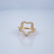 Anillo Estrella 3.25gr / T6 1/4 / Oro Amarillo 18K %