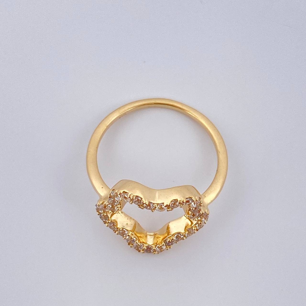 Anillo Estrella 3.25gr / T6 1/4 / Oro Amarillo 18K %