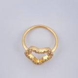 Anillo Estrella 3.25gr / T6 1/4 / Oro Amarillo 18K %